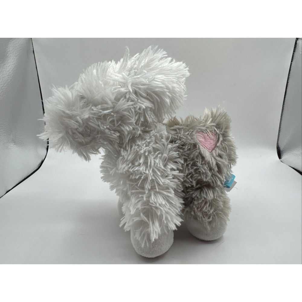 English Sheepdog Puppy Dog Plush Lovey Gray White Manhattan Toy Company‎